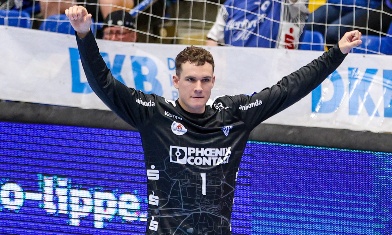 gutscheinbox Foto eines TBV Lemgo Spielers