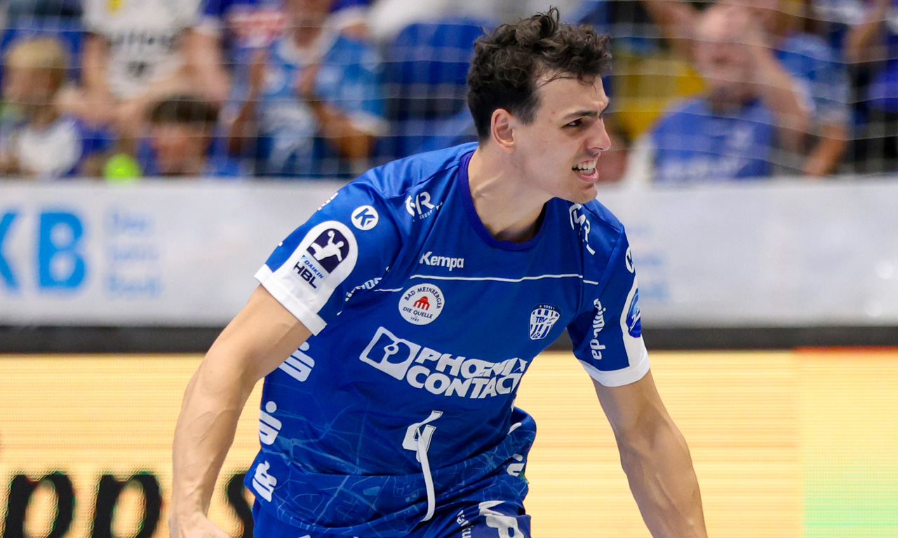 gutscheinbox Foto eines TBV Lemgo Spielers