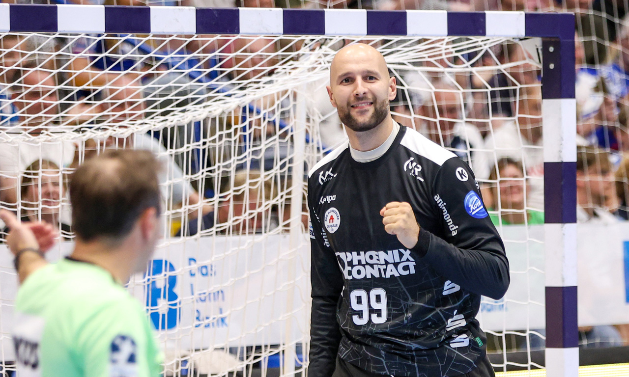 gutscheinbox Foto eines TBV Lemgo Spielers