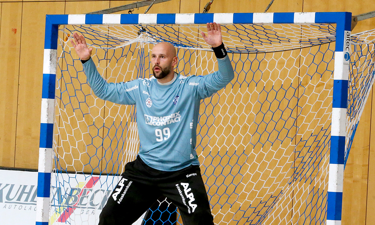 Torwart des TBV Lemgo in der Saison 2025/2026