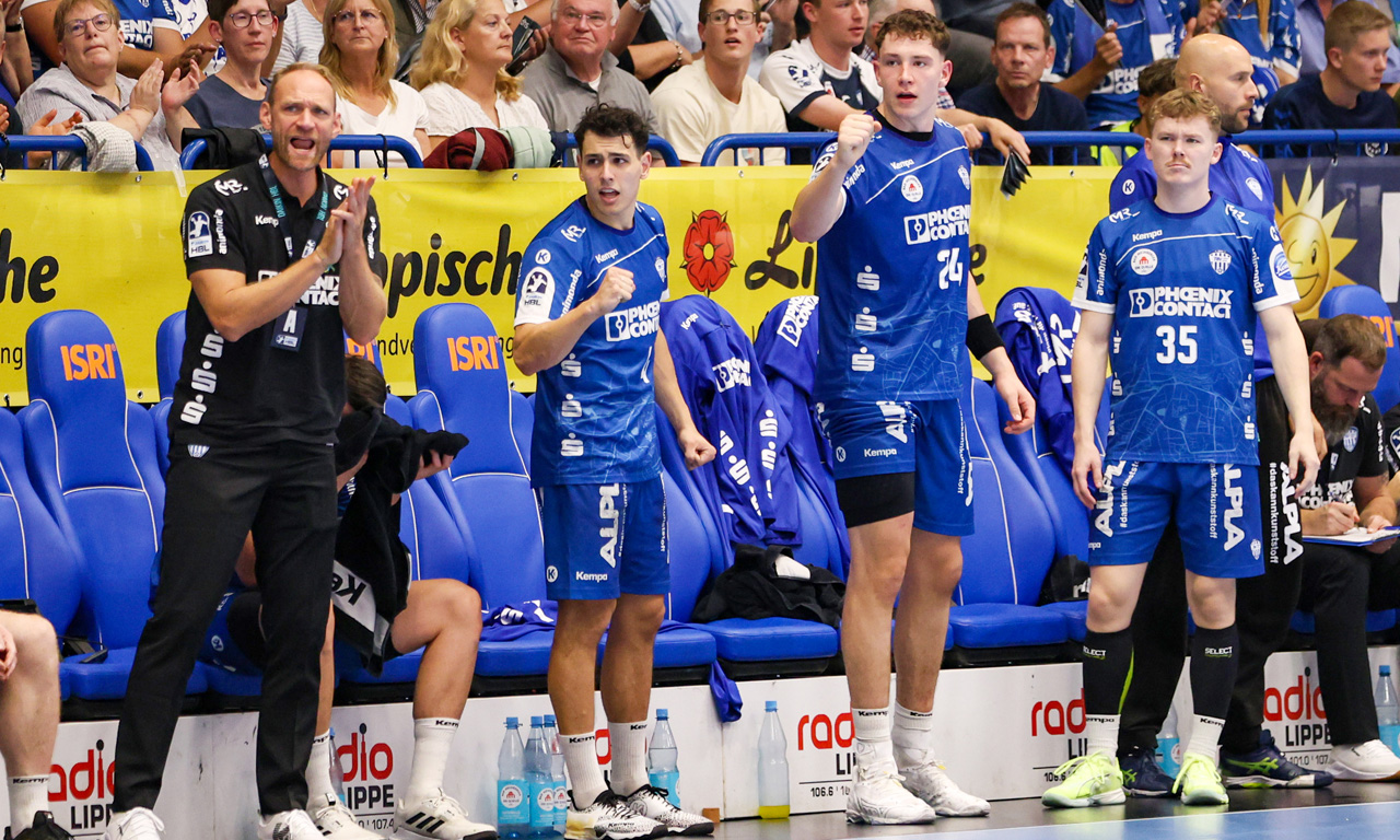 gutscheinbox Foto von TBV Lemgo Spielern