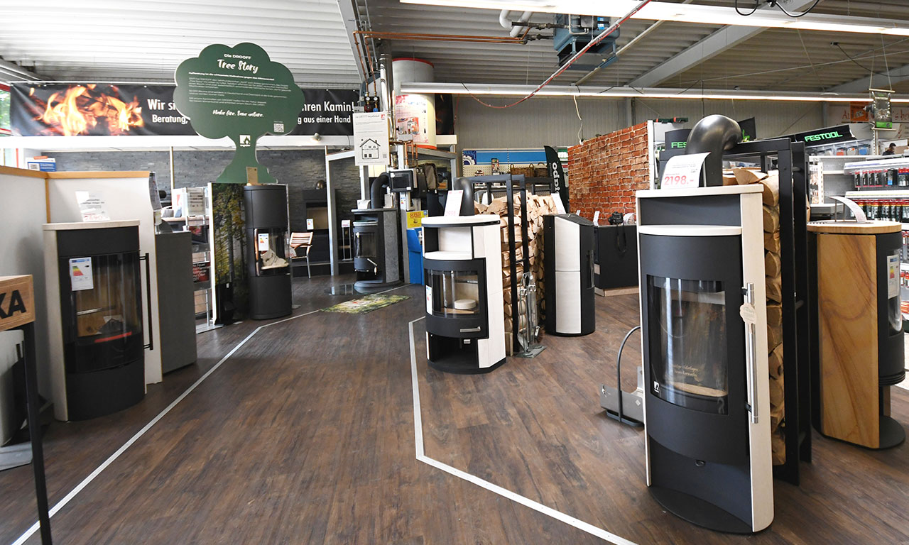 Öfen bei Ahrens Fachmarkt 