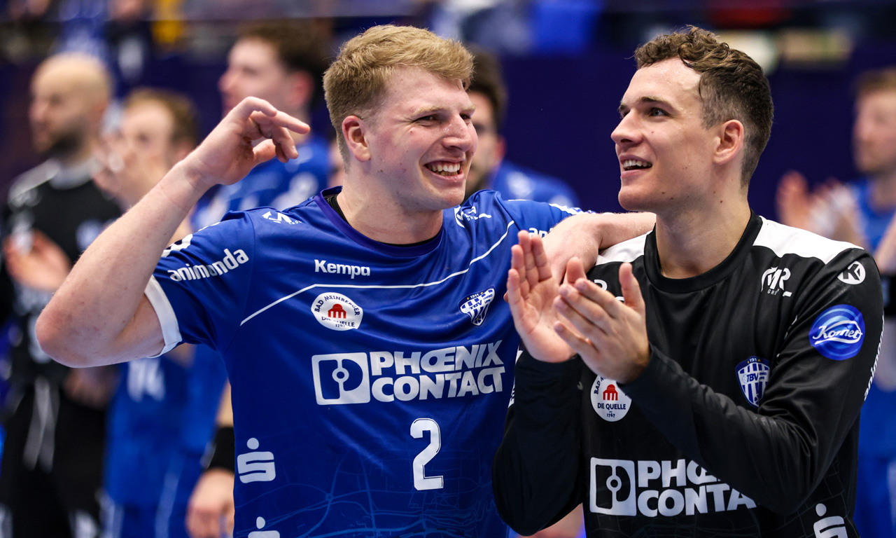 gutscheinbox Foto von TBV Lemgo Spielern