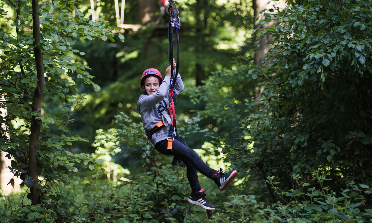 Gutschein: Kletterpark Detmold Familienticket